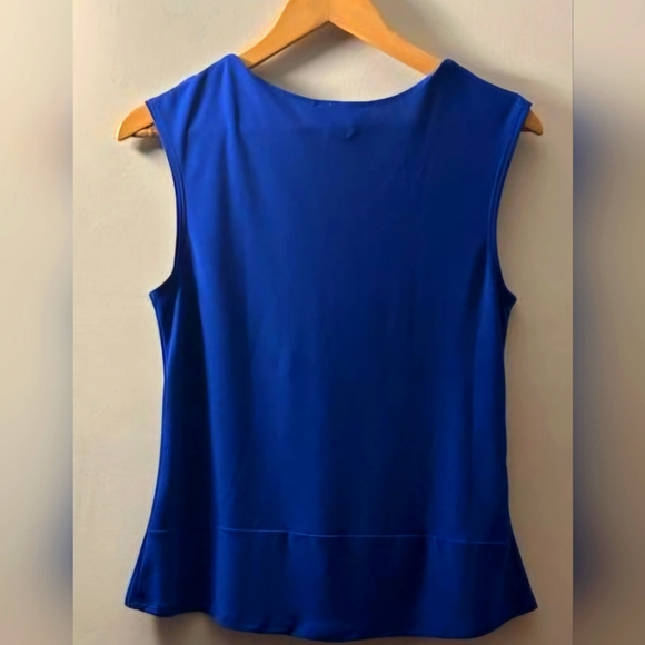 Diana Belle  Sleeveless Knotted Blouse - Picture 2 of 6